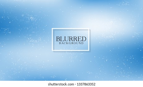 Blue background  with grunge texture and space for text.Vector illustration-Material design.