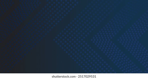 Blauer Hintergrund mit Halbtondekoration. Dunkelblaues Vektorcover mit geraden Streifen. Abstrakte, glänzende Illustration mit farbigen Linien. Vektor