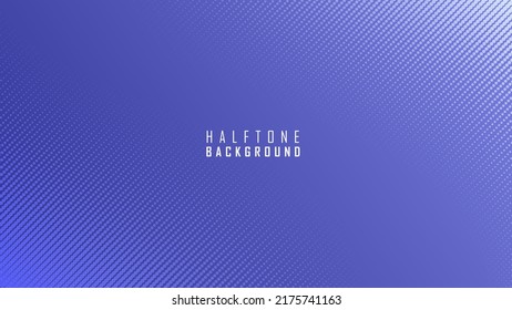 Fondo azul con puntos de medio tono