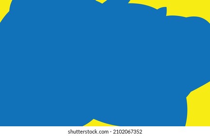 Blauer Hintergrund mit einem Hauch von Gelb.