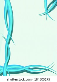 blue background illustration