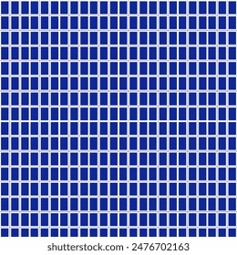 Blaues Hintergrund Bild kontrastiert mit Weiß. Das Bild besteht aus Quadraten, die zu einem Gesamtbild verbunden sind