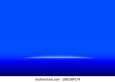 La imagen de fondo azul tiene un ligero resplandor blanco.
