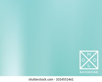 Blue background. Iridescent cover.  Abstract soft pastel colors backdrop.  Trendy creative vector cosmic gradient. Mesh blue foil.  Creative neon template for banner. Iridescent print.