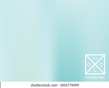 Blue background. Iridescent cover.  Abstract soft pastel colors backdrop.  Trendy creative vector cosmic gradient. Mesh blue foil.  Creative neon template for banner. Iridescent print.
