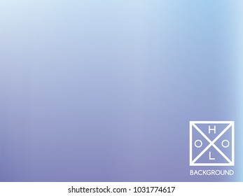 Blue background. Iridescent cover.  Abstract neon colors foil.  Trendy creative vector cosmic gradient. Mesh blue foil.  Creative neon template for banner. Iridescent print.