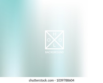 Blue background. Iridescent cover.  Abstract neon colors foil.  Trendy creative vector cosmic gradient. Mesh blue foil.  Creative neon template for banner. Iridescent print.