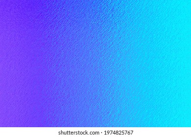 Blue background. Light blue gradient. Delicate color texture. Neon metallic abstract background. Metal effect foil. Backdrop for design banner, wallpaper, poster, template, card, prints. Vector