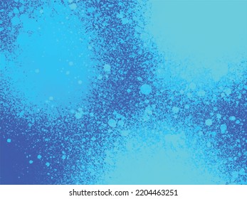 Fondo azul con los pechos de la boquilla de la pintura azul claro. Fondo de pantalla de fondo de papel de vector de paisaje