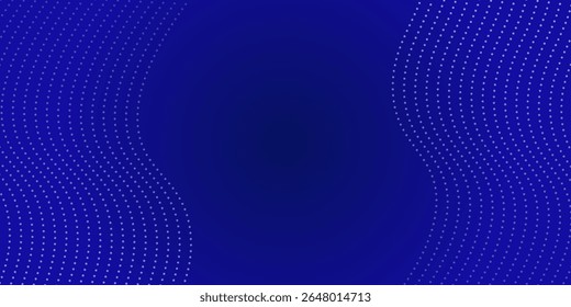 Fundo azul com ondas de linha e variação de malha de gradiente. Adequado para o modelo de textura de plano de fundo da interface do usuário moderno