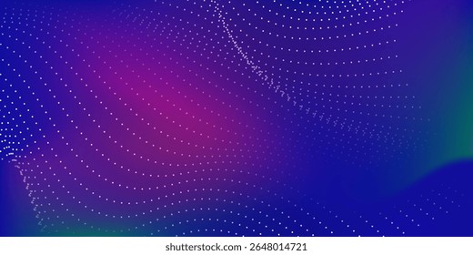 Blue background with line waves and gradient mesh variation. Suitable for user interface bakcground websites good