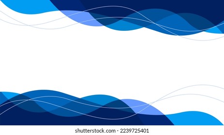 blue background with linear ornament 