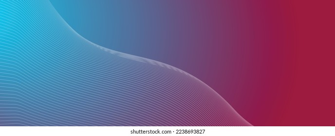 blue background lines wave abstract stripe design. blue abstract background for wide banner with modern pattern material texture. abstract futuristic technology 