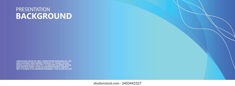 blue background lines wave abstract stripe design. blue abstract background for wide banner with modern pattern material texture. abstract futuristic technology