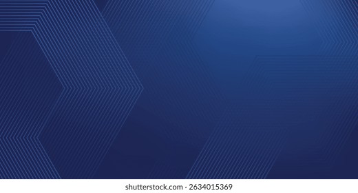 blue background lines wave abstract stripe design. blue abstract background for wide banner with modern pattern material texture. abstract futuristic technology 