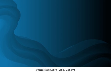 A blue background with a long, curvy line that is blue and white. The line is the main focus of the image and it is flowing or moving in some way