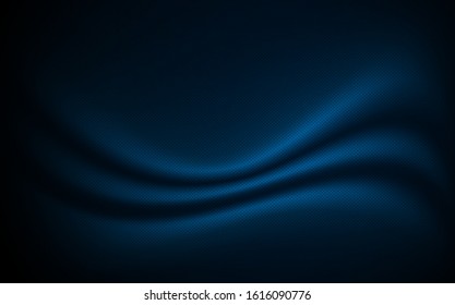 Blue background luxury , texture abstract with waves, dark Blue background