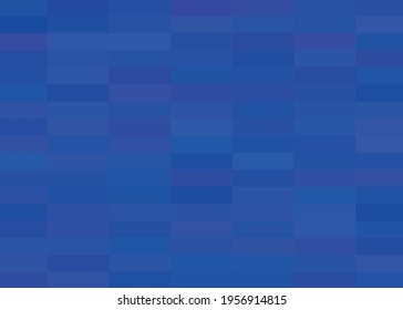 Blue background made up of many rectangles.