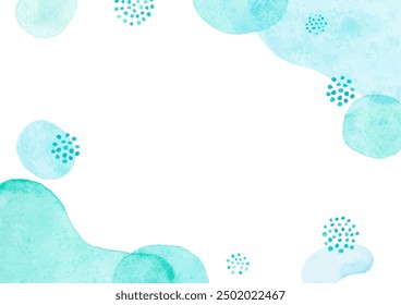 Blue background material watercolor texture.