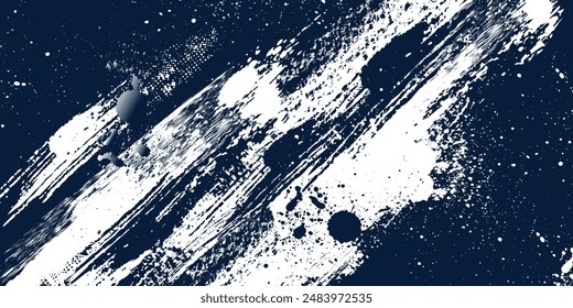 blue background metal pattern line style