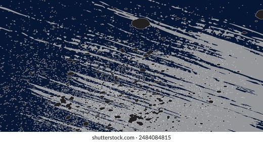 blue background metal pattern line style