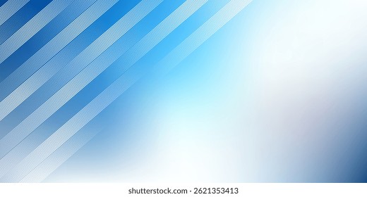 blauer Hintergrund Metall Muster Linienstil. Vektorgrafik