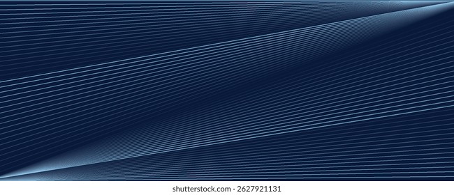 blauer Hintergrund Metall Muster Linie Stil