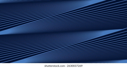 blauer Hintergrund Metall Muster Linie Stil