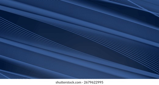 blue background metal pattern line style