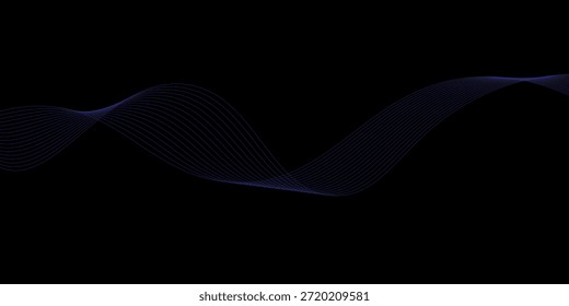 Estilo de línea de patrón de metal de fondo azul

