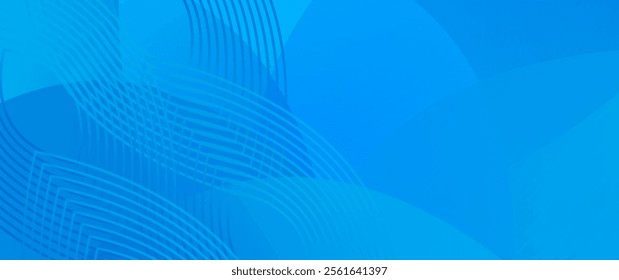 Blue background. Modern abstract geometric lines pattern. Vector illustration template design. Suit for business, presentation, company, cover, header, wallpaper, corporate, website, flyer