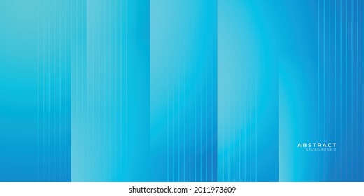 Blauer Hintergrund mit modernem Unternehmenskonzept. Futuristischer Stil mit Liniendekoration