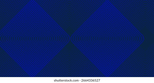 fundo azul. Plano de fundo de apresentação abstrata de faixas de linha modernas. Fundo de corte de papel de luxo. Decoração abstrata, padrão dourado, gradientes de meio-tom, 