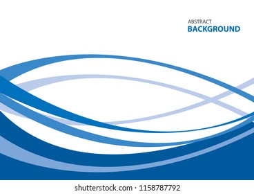 blue background modern.template design