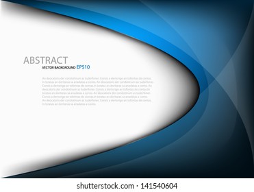 blue background on white background vector illustration light effect graphic dimension overlap for text and message design