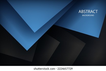blue background overlap dimension grey vector illustration message board for text and message design modern website