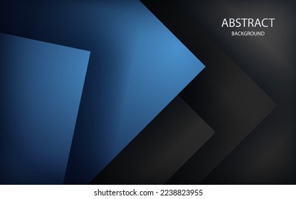 blue background overlap dimension grey vector illustration message board for text and message design modern website