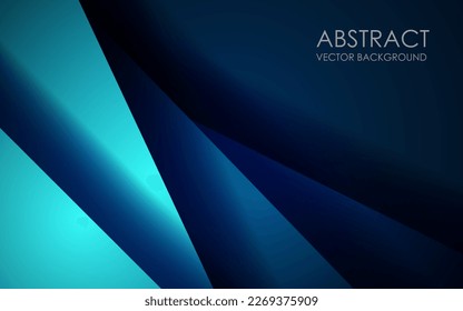 blue background overlap dimension grey vector illustration message board for text and message design modern website