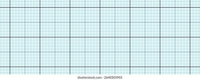 Blue background with paper pattern and subtle texture. Graph layout with abstract vector design and fine lines forming a seamless grid. School, drafting, or technical illustration.