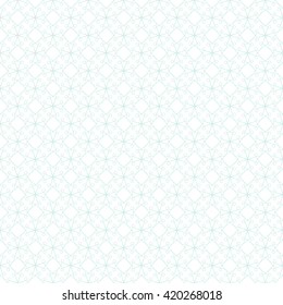 Blue background. Pattern, ornament.. Guilloche. A complex pattern. You can use the certificate, diploma, banknotes. Seamless