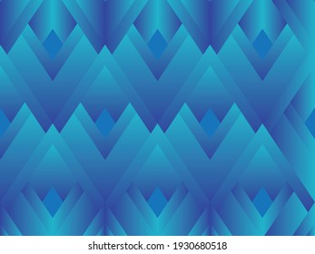 Blue background picture That uses triangular shapes to be used in design.
