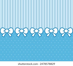 Fondo azul con lunares, rayas, cinta y colores pastel para Fondos de pantalla, temáticas, Anuncios, tarjetas, volantes y redes sociales. 
Lindo Fondo de pantalla de cinta azul. 