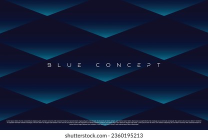 Blue background premium abstract with dark luxury elements. Exclusive wallpaper design for poster, brochure, presentation, website, mailers etc.