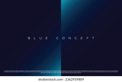 Resumen de fondo azul con elementos de lujo oscuro. Diseño exclusivo de fondo de pantalla para carteles, folletos, presentaciones, sitios web, carteles, etc.