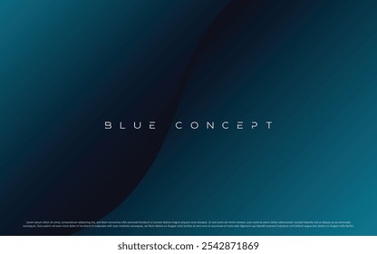 Blue background premium abstract with dark luxury elements. Exclusive wallpaper design for poster, brochure, presentation, website, mailers etc.
