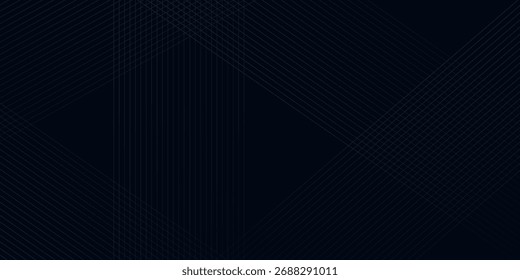 fundo azul Projeto de fundo Premium com padrão de linha azul escuro diagonal. Modelo horizontal vetorial para o banner comercial digital lux, 