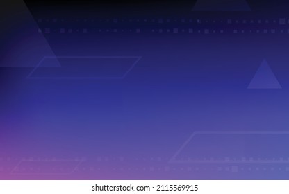 blue background, random minimalist abstract illustration vector for logo, card, banner, web and printing.