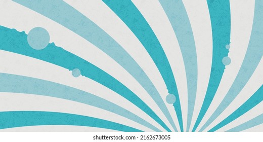 Blue background with rays. Abstract rays background. Vector background.