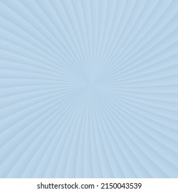 Blue background with rays coming out of the middle. Vector illustration for banners, textures and simple backgrounds