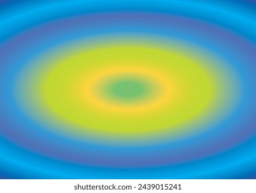 fondo azul anillos planetarios giratorios con líneas amarillas